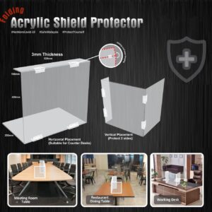 Acrylic Shield Protector (Folding)