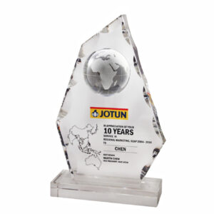 Exclusive-Crystal-Globe-Plaque