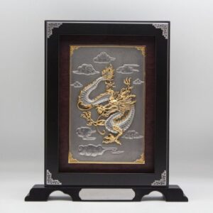 Pewter Golden Dragon
