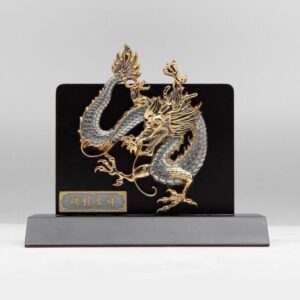 Pewter Golden Dragon